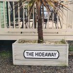 The Hideaway sign